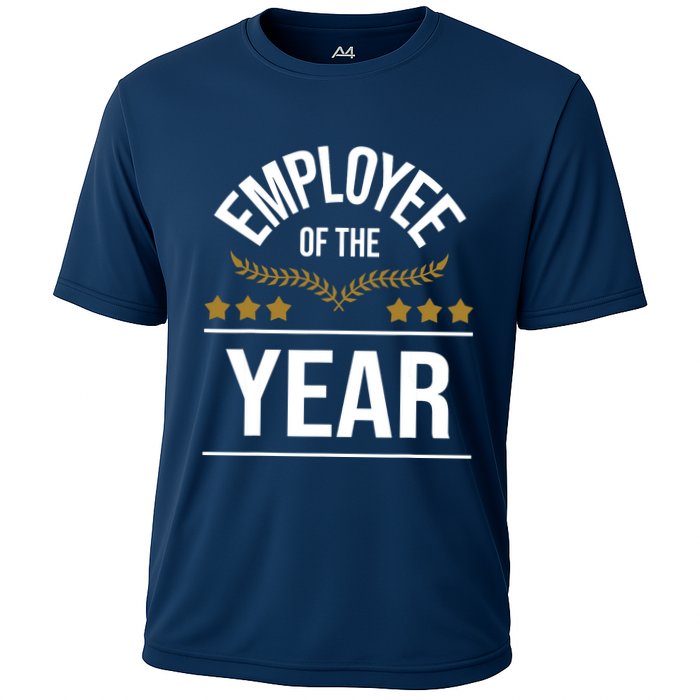 Employee Of The Year Boss Staff Employee Appreciation Cooling Performance Crew T-Shirt