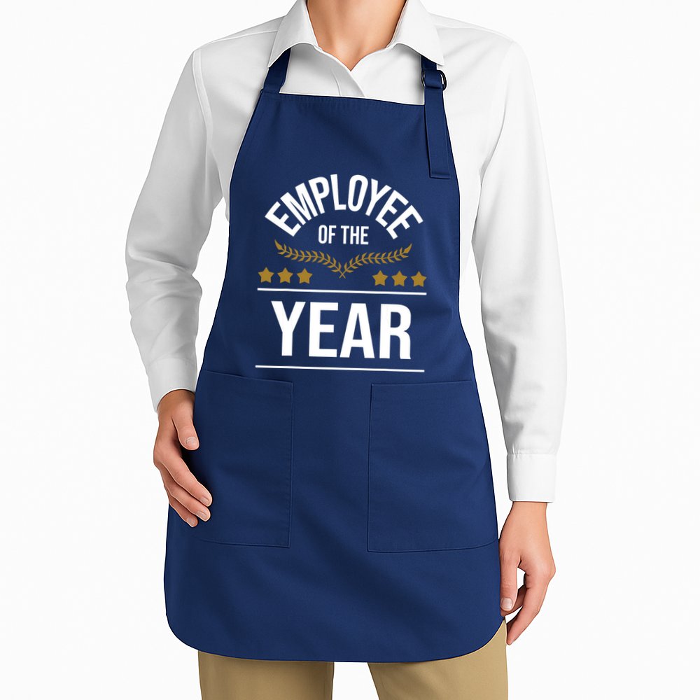 Employee Of The Year Boss Staff Employee Appreciation Apron