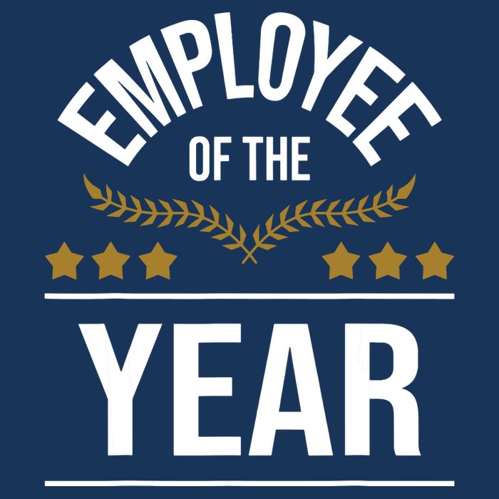 Employee Of The Year Boss Staff Employee Appreciation Drawstring Bag