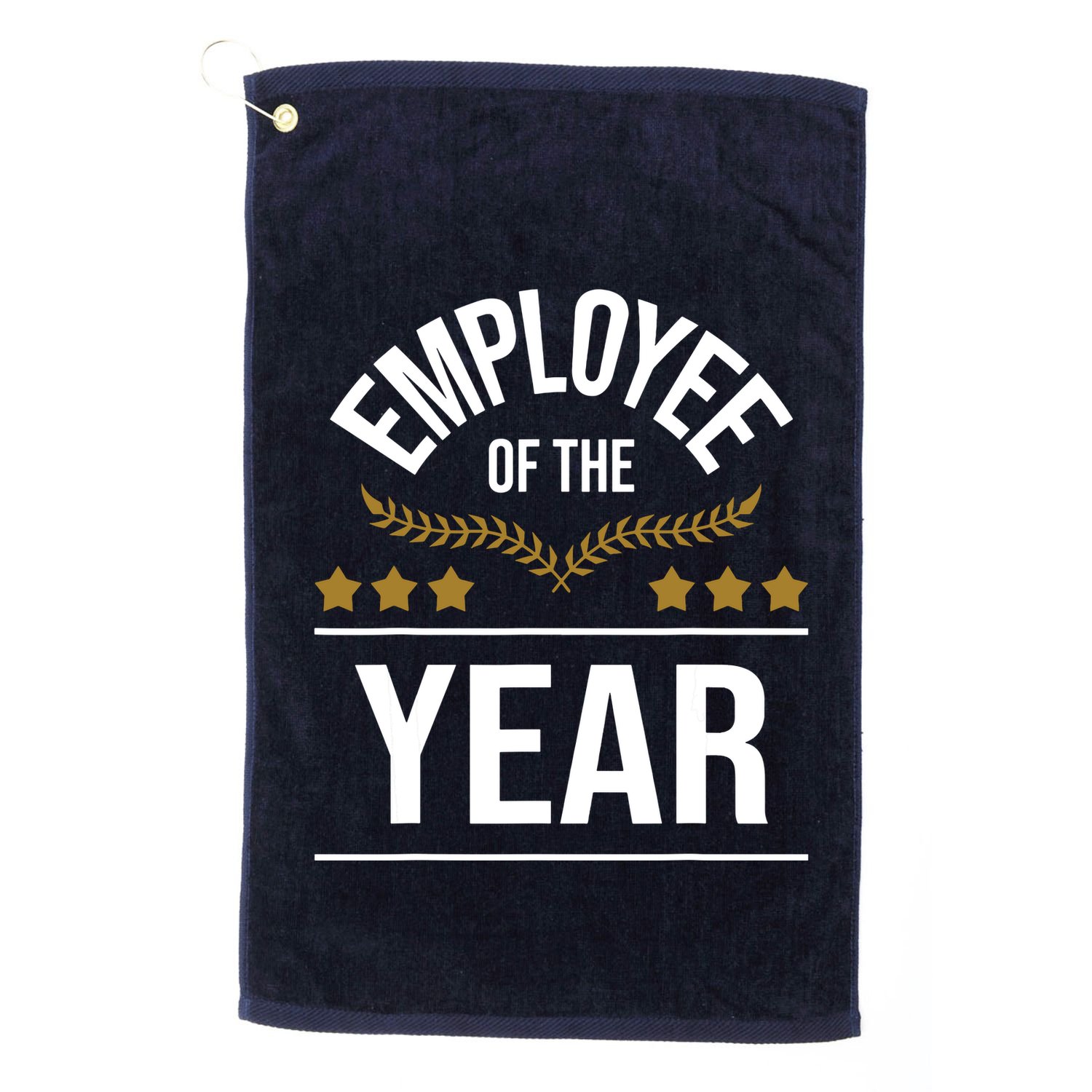 Employee Of The Year Boss Staff Employee Appreciation Golf Towel