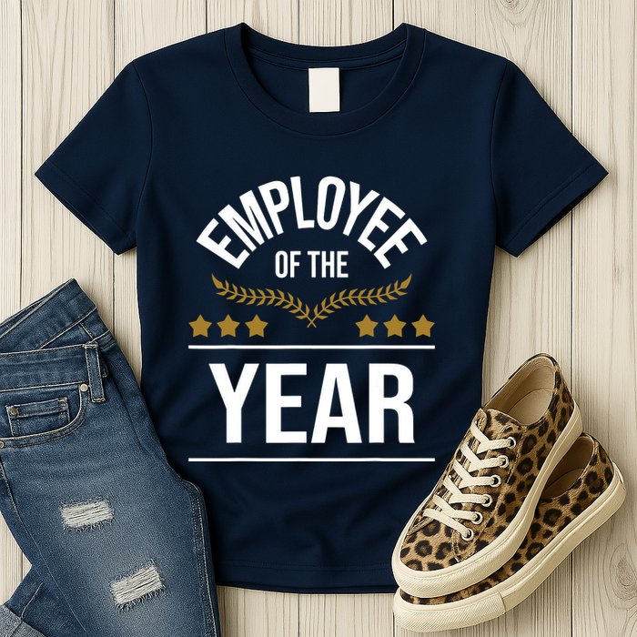Employee Of The Year Boss Staff Employee Appreciation Womens T-Shirt