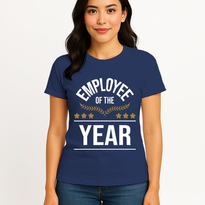 Employee Of The Year Boss Staff Employee Appreciation Womens T-Shirt