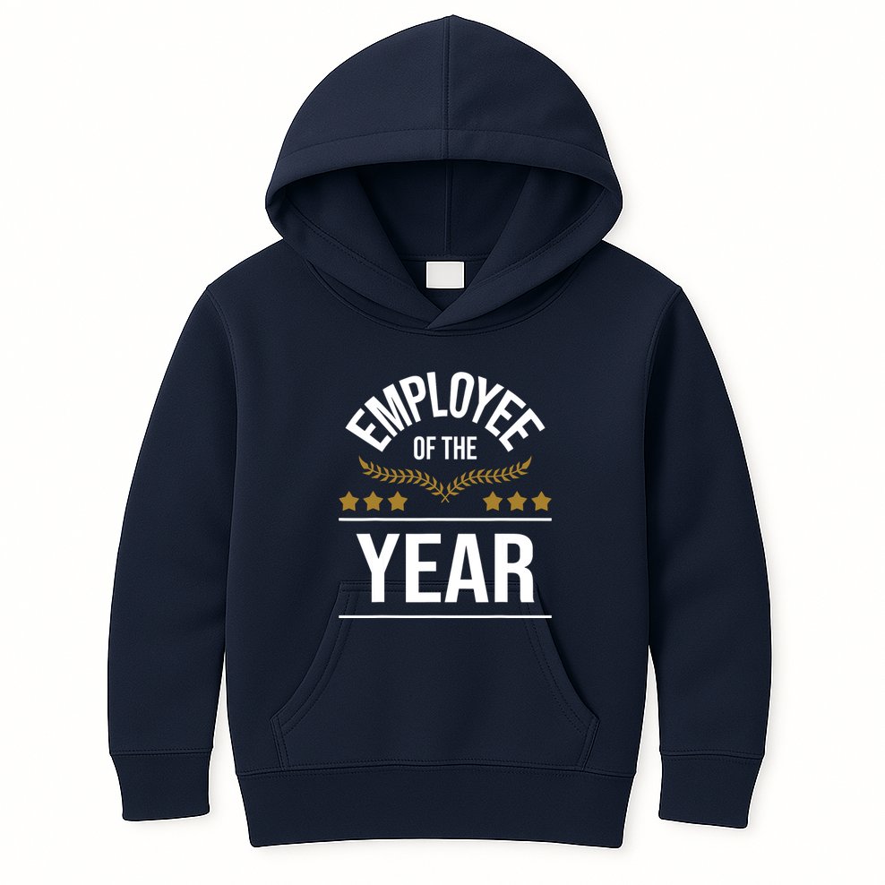 Employee Of The Year Boss Staff Employee Appreciation Kids Hoodie
