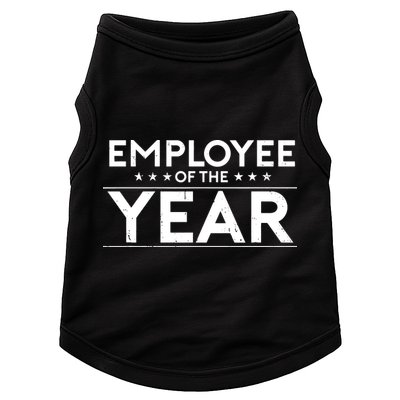 Employee Of The Year Funny For Staff Appreciation Doggie Tank