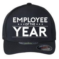 Employee Of The Year Funny For Staff Appreciation Flexfit Unipanel Trucker Cap