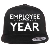 Employee Of The Year Funny For Staff Appreciation Flatbill Hat