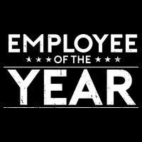 Employee Of The Year Funny For Staff Appreciation 16 in Basic Backpack