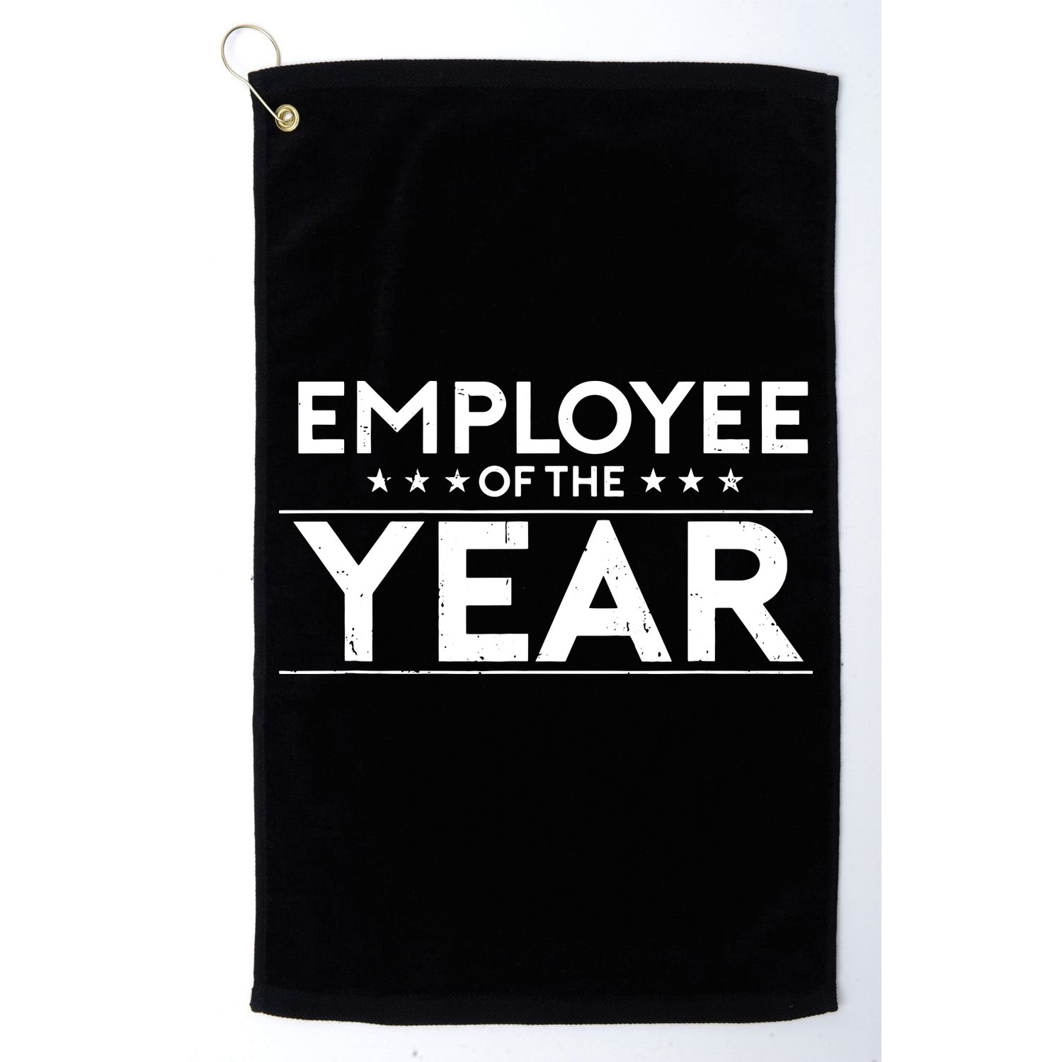 Employee Of The Year Funny For Staff Appreciation Golf Towel