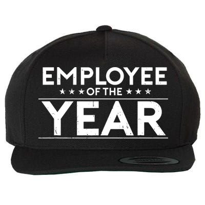 Employee Of The Year Funny For Staff Appreciation Wool Snapback Cap