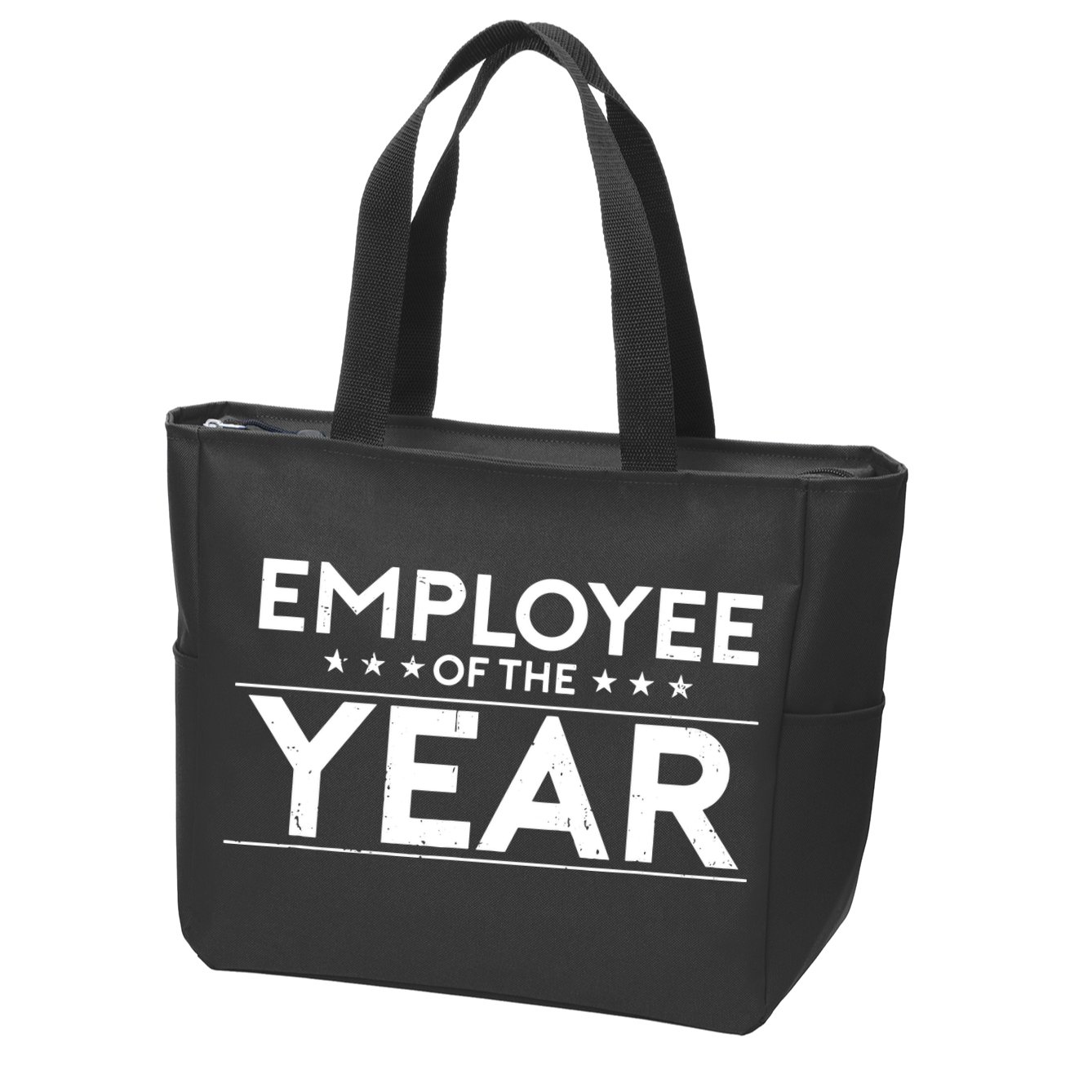 Employee Of The Year Funny For Staff Appreciation Zip Tote Bag