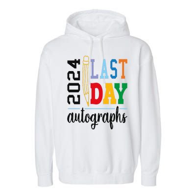 End Of The Year Autographs 2024 Garment-Dyed Fleece Hoodie