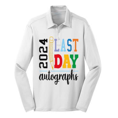 End Of The Year Autographs 2024 Silk Touch Performance Long Sleeve Polo