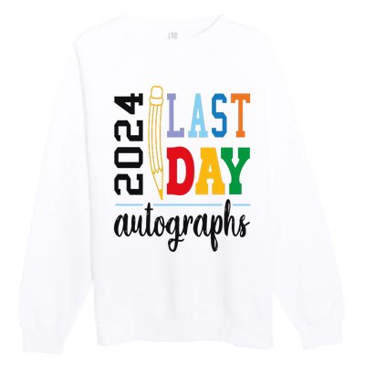 End Of The Year Autographs 2024 Premium Crewneck Sweatshirt