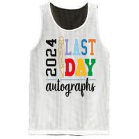 End Of The Year Autographs 2024 Mesh Reversible Basketball Jersey Tank