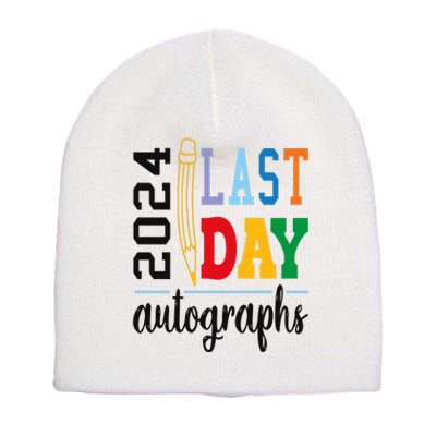 End Of The Year Autographs 2024 Short Acrylic Beanie