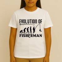 Evolution Of The Fishman Funny Fisherman T-Shirt