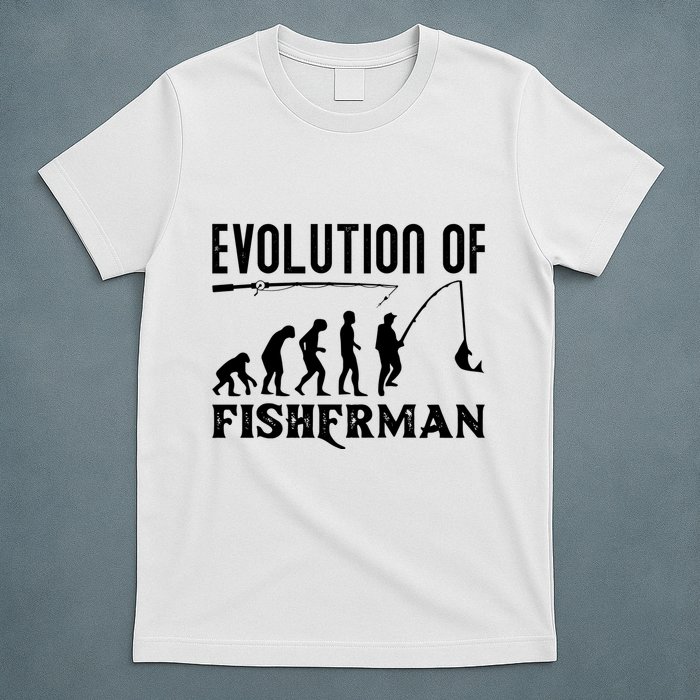 Evolution Of The Fishman Funny Fisherman T-Shirt