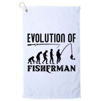 Evolution Of The Fishman Funny Fisherman Golf Towel