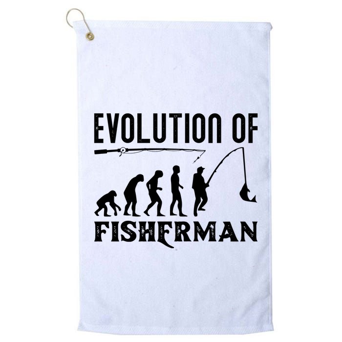 Evolution Of The Fishman Funny Fisherman Golf Towel