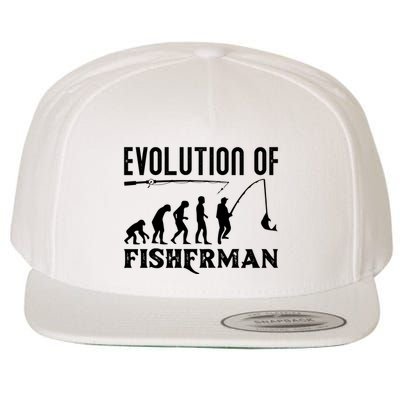 Evolution Of The Fishman Funny Fisherman Wool Snapback Cap