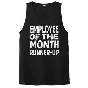 Employee Of The Month Runnerup Funny Office Humor PosiCharge Competitor Tank