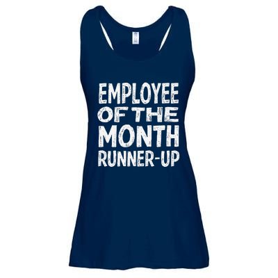 Employee Of The Month Runnerup Funny Office Humor Ladies Essential Flowy Tank