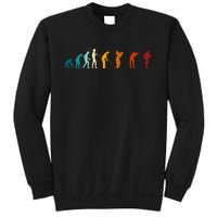 Evolution Of The Golfing Man Sweatshirt