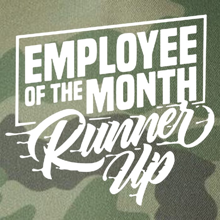 Employee Of The Month Runner Up Legacy Tie Dye Trucker Hat