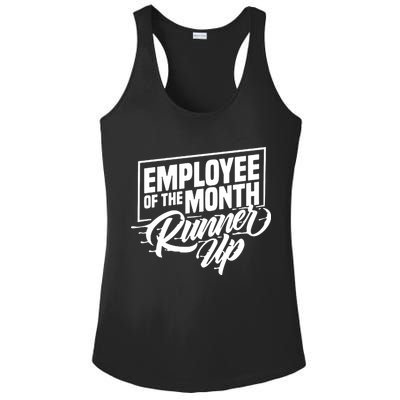 Employee Of The Month Runner Up Ladies PosiCharge Competitor Racerback Tank