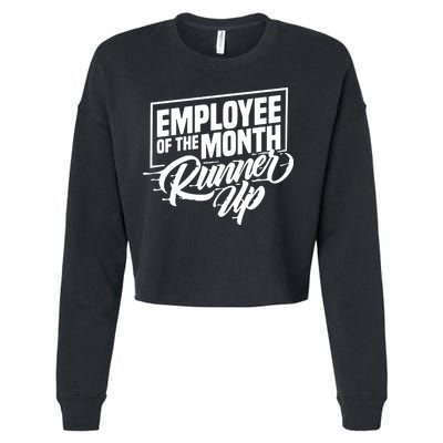 Employee Of The Month Runner Up Cropped Pullover Crew