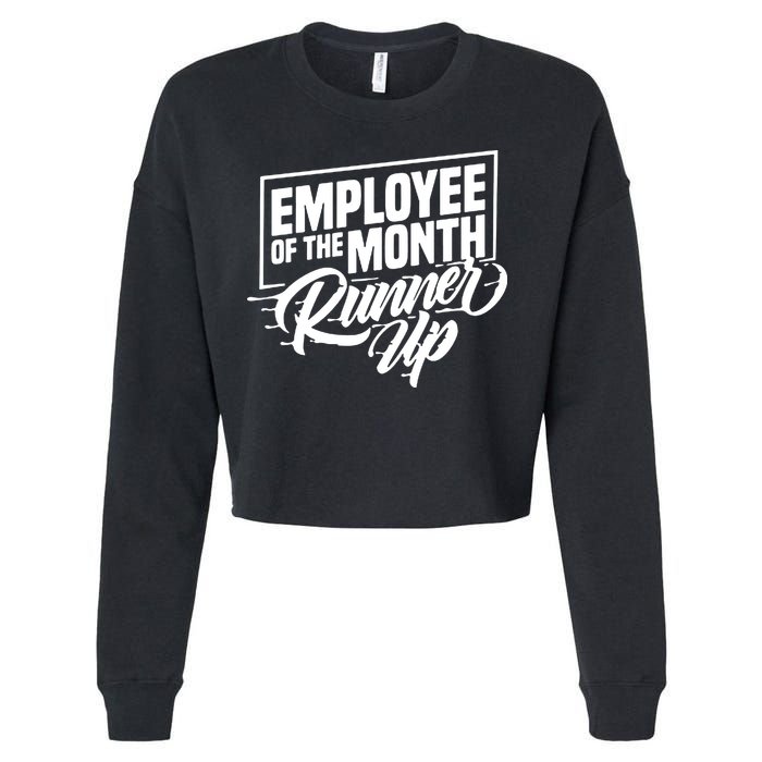 Employee Of The Month Runner Up Cropped Pullover Crew