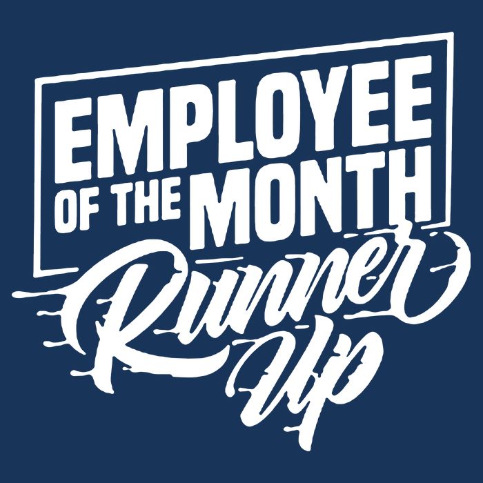 Employee Of The Month Runner Up 16 in Basic Backpack