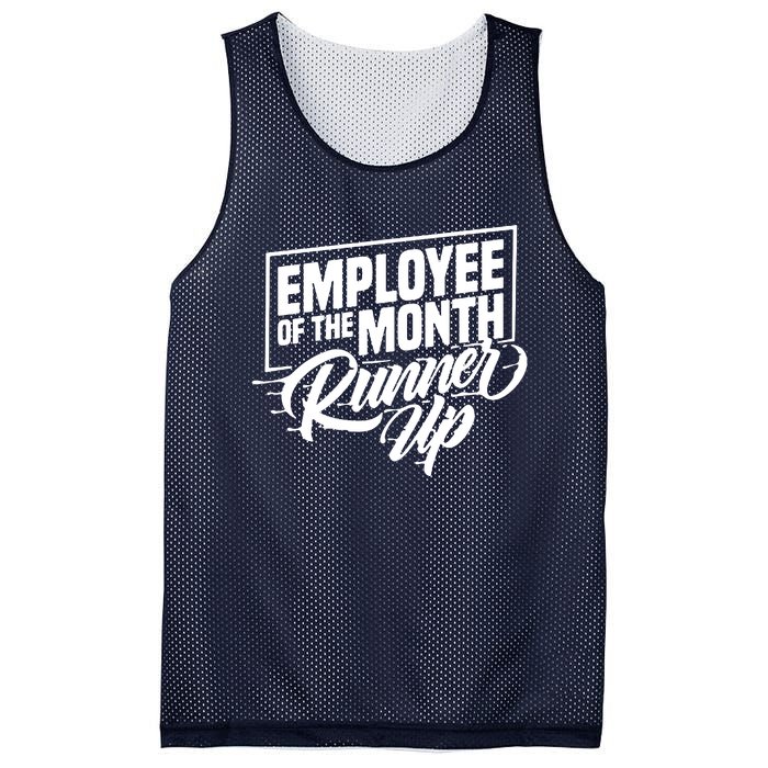 Employee Of The Month Runner Up Hi Vis Hi Viz Mesh Reversible Basketball Jersey Tank