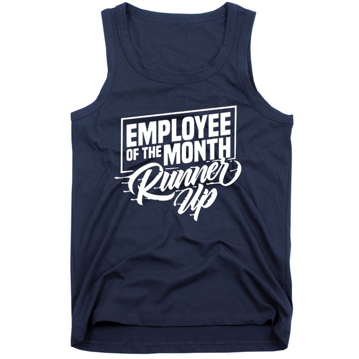 Employee Of The Month Runner Up Hi Vis Hi Viz Tank Top