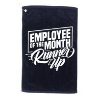 Employee Of The Month Runner Up Golf Towel