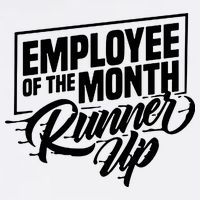 Employee Of The Month Runner Up Garment-Dyed Sweatshirt