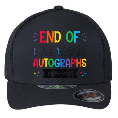 End Of The Year Autographs 20242025 Last Day Of School Flexfit Unipanel Trucker Cap