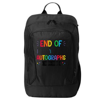 End Of The Year Autographs 20242025 Last Day Of School City Backpack