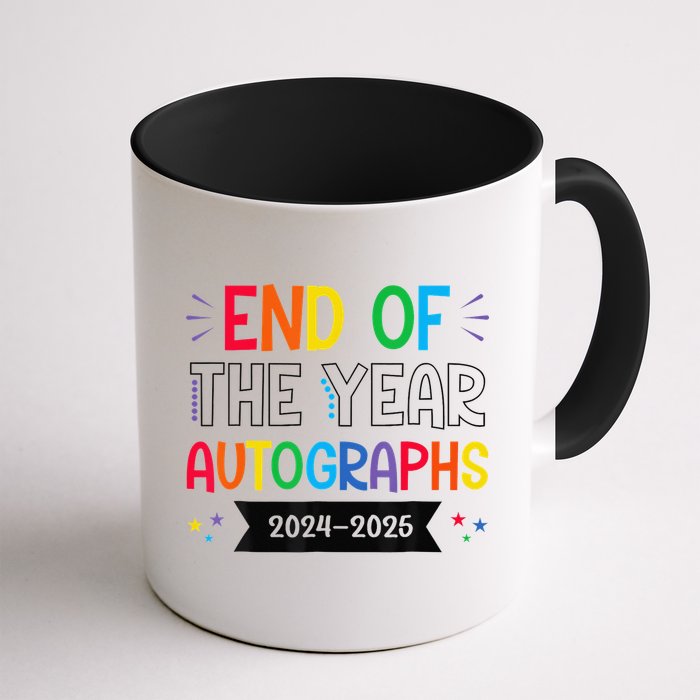 End Of The Year Autographs 20242025 Last Day Of School Mug