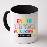 End Of The Year Autographs 20242025 Last Day Of School Mug