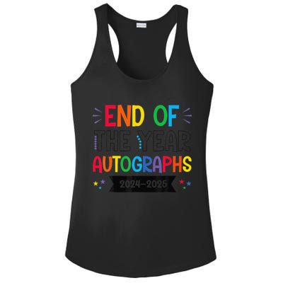 End Of The Year Autographs 20242025 Last Day Of School Ladies PosiCharge Competitor Racerback Tank