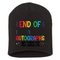 End Of The Year Autographs 20242025 Last Day Of School Short Acrylic Beanie