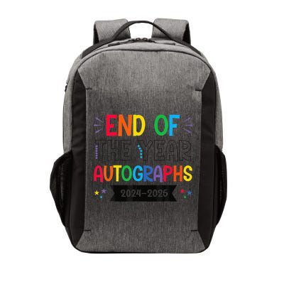 End Of The Year Autographs 20242025 Last Day Of School Vector Backpack