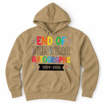 End Of The Year Autographs 20242025 Last Day Of School Hoodie