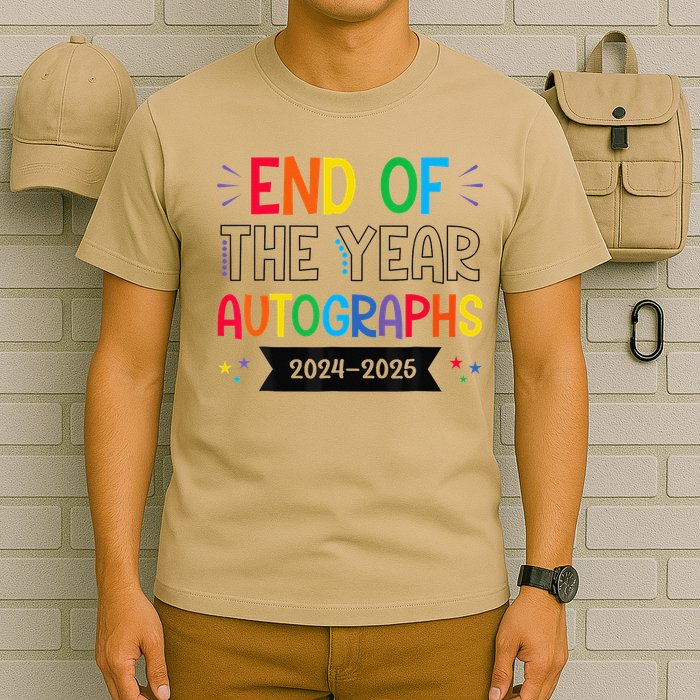 End Of The Year Autographs 20242025 Last Day Of School T-Shirt