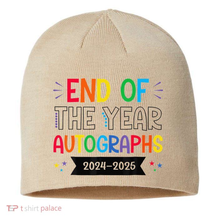 End Of The Year Autographs 20242025 Last Day Of School Sustainable Beanie