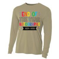 End Of The Year Autographs 20242025 Last Day Of School Cooling Performance Long Sleeve Crew