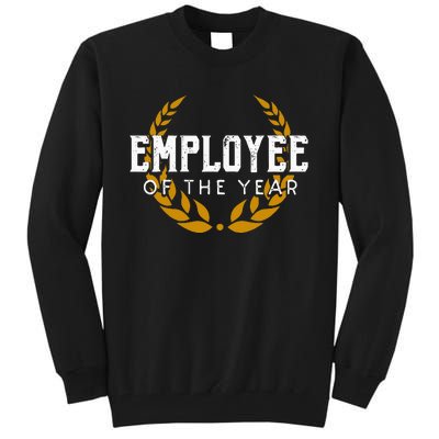 Employee Of The Year Office Work Tall Sweatshirt