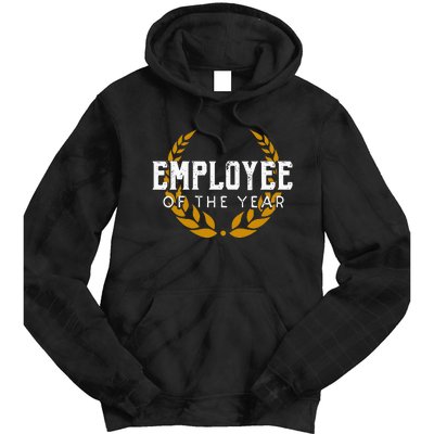 Employee Of The Year Office Work Tie Dye Hoodie