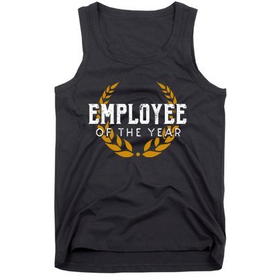 Employee Of The Year Office Work Tank Top